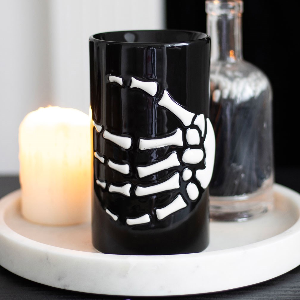 Skeleton Hand Ceramic Oil Burner & Wax Warmer
