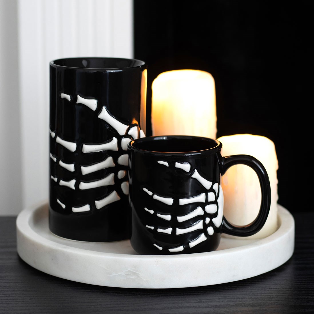 Skeleton Hand Ceramic Oil Burner & Wax Warmer6