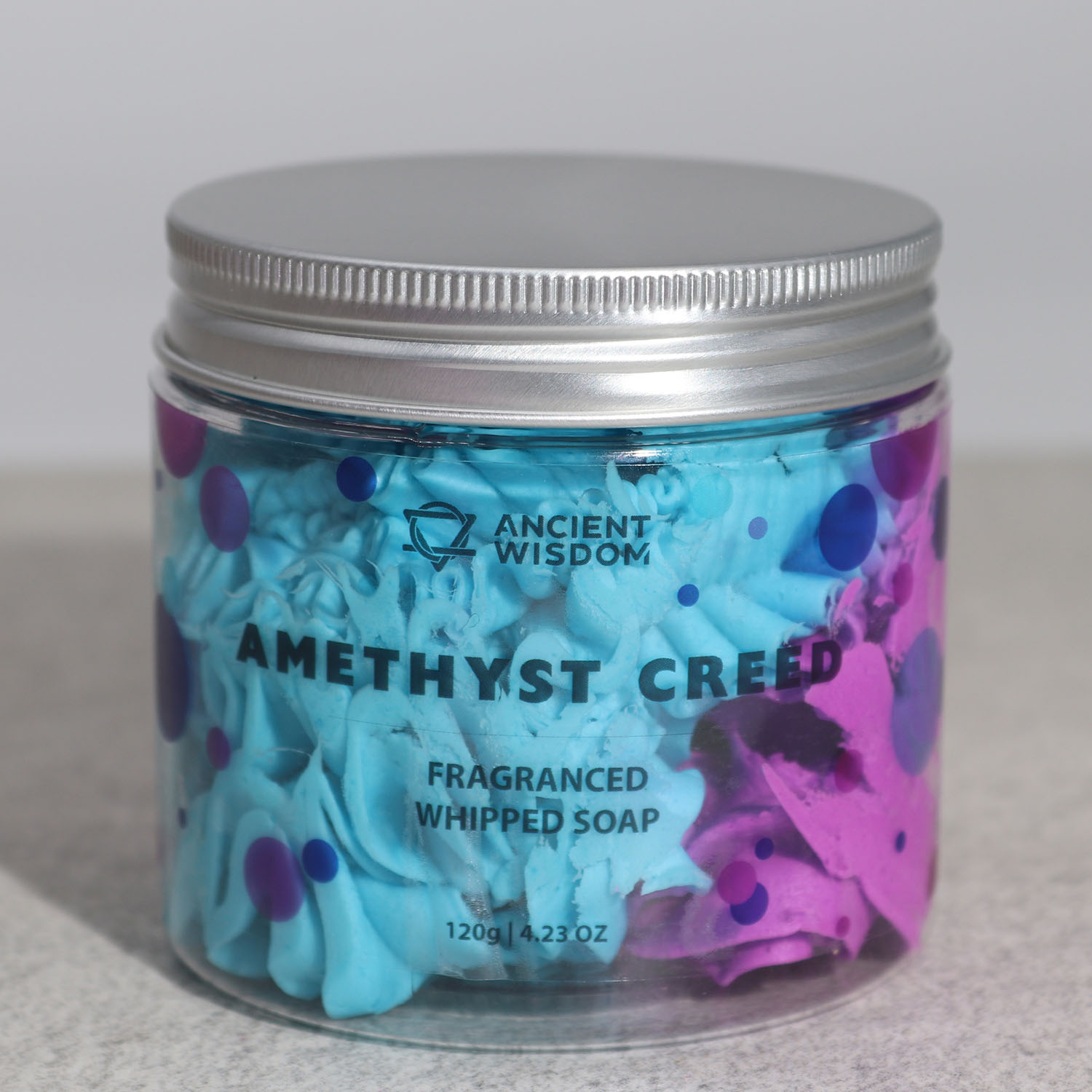 Amethyst Creed Whipped Cream Soap 120g1