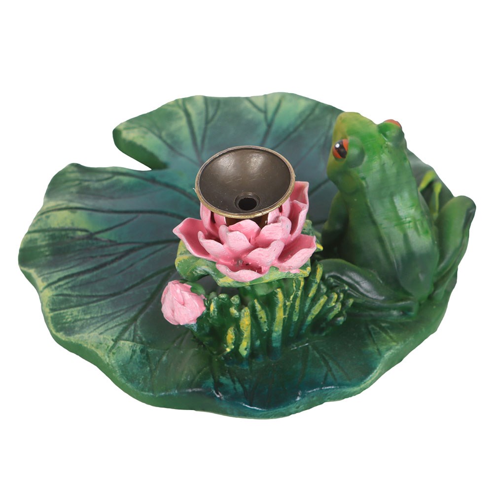 Lily Pad Backflow Incense Burner3