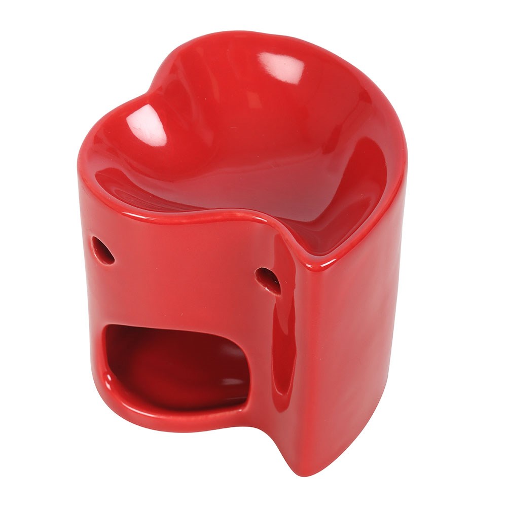 Red Heart Oil Burner & Wax Warmer2