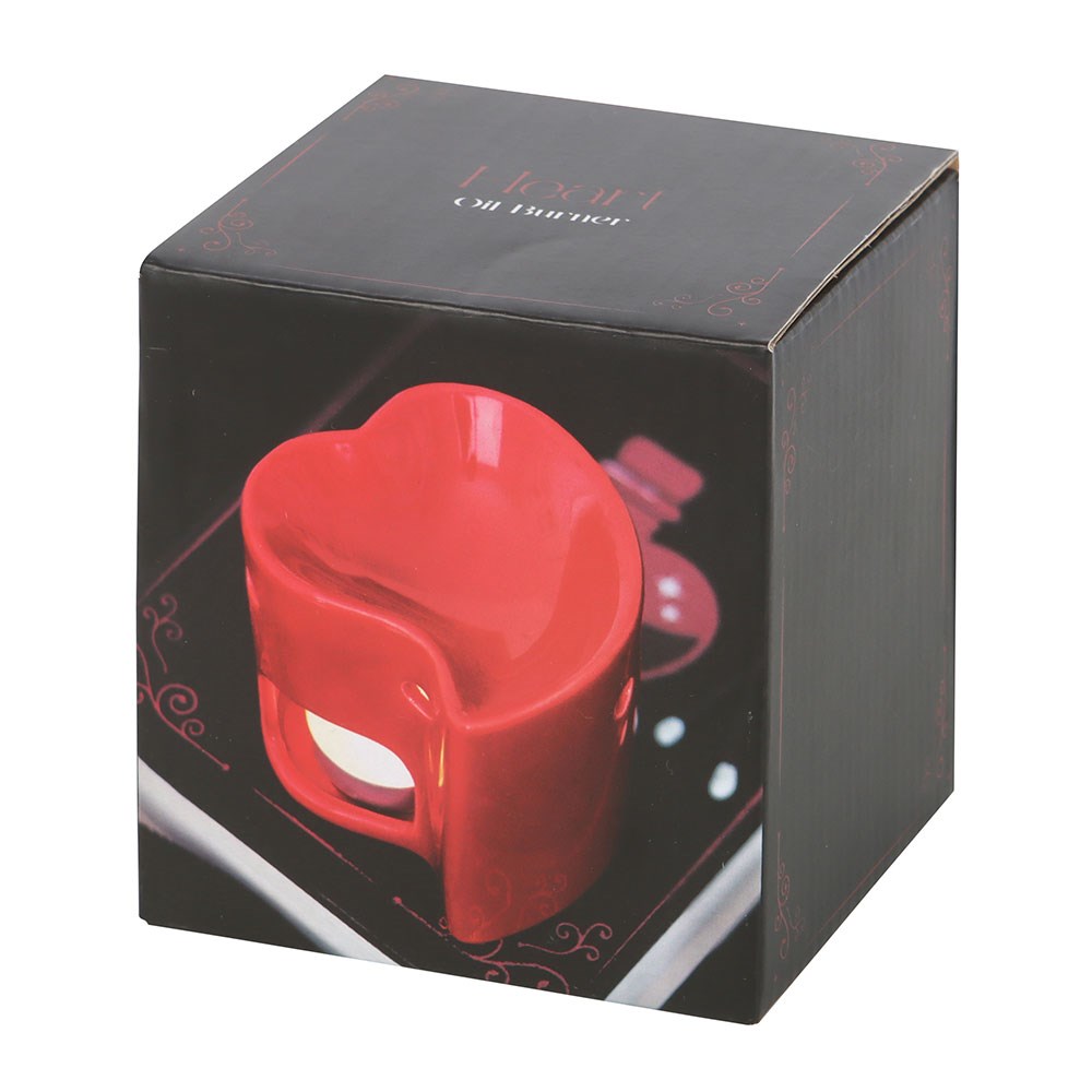 Red Heart Oil Burner & Wax Warmer3