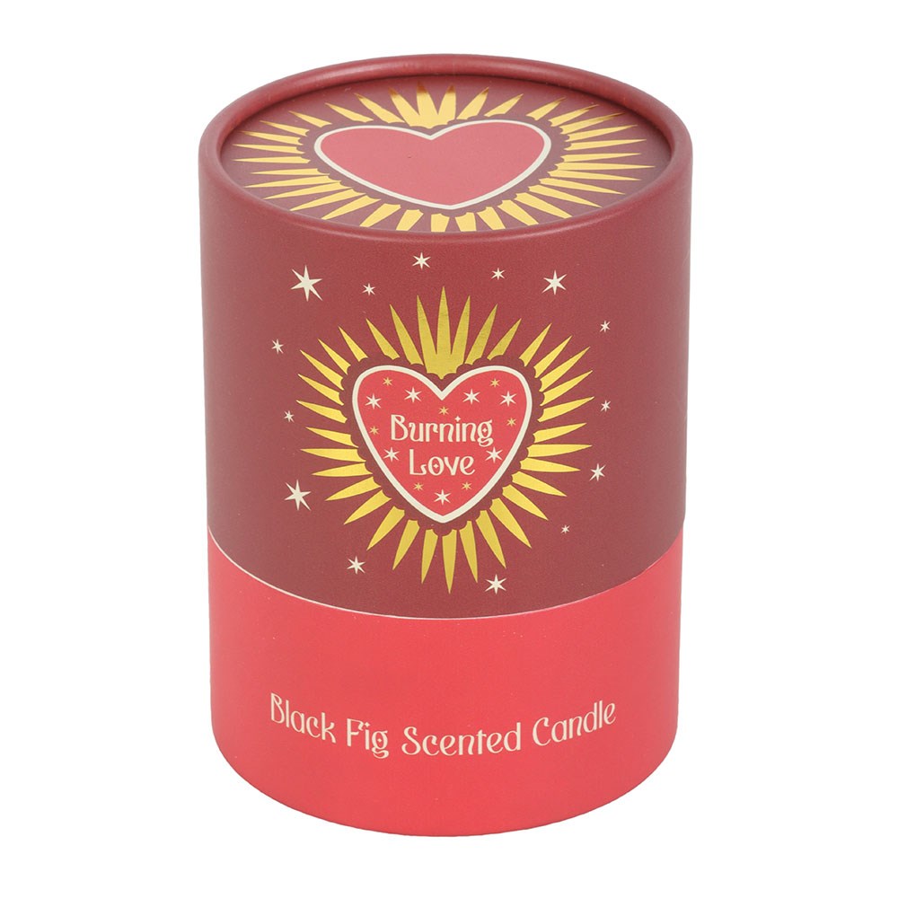 Burning Love Black Fig Scented Candle in Gift Box3