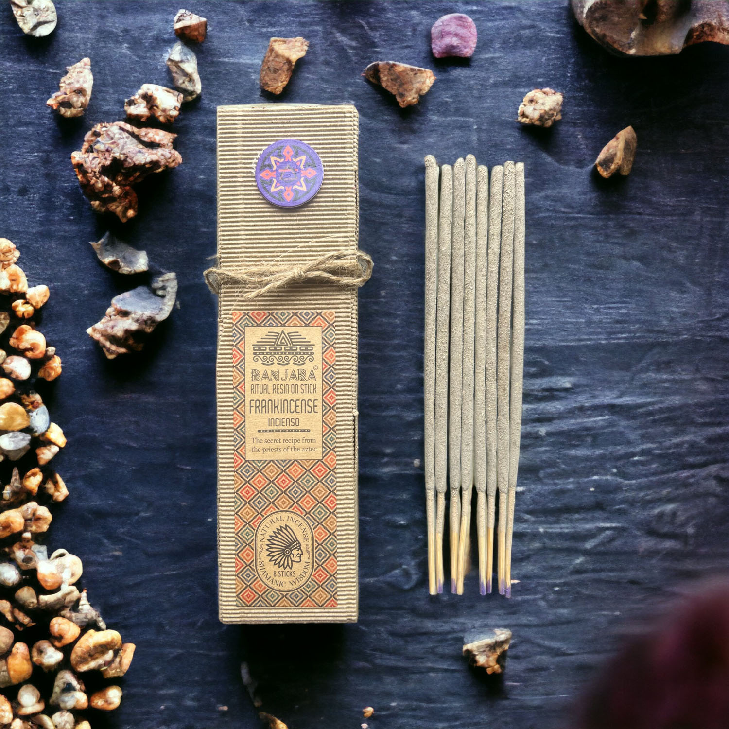 Banjara Ritual Resin on Stick - Frankincense