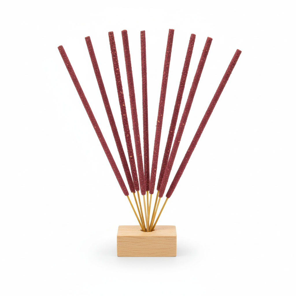 Banjara Ritual Resin on Stick - Rose1