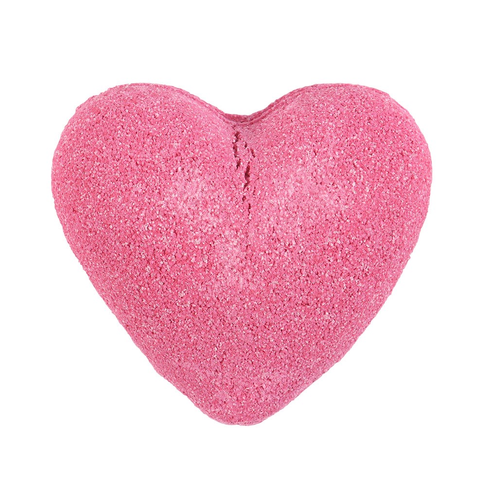 Love Yourself Heart-Shaped Cherry Bath Bomb2