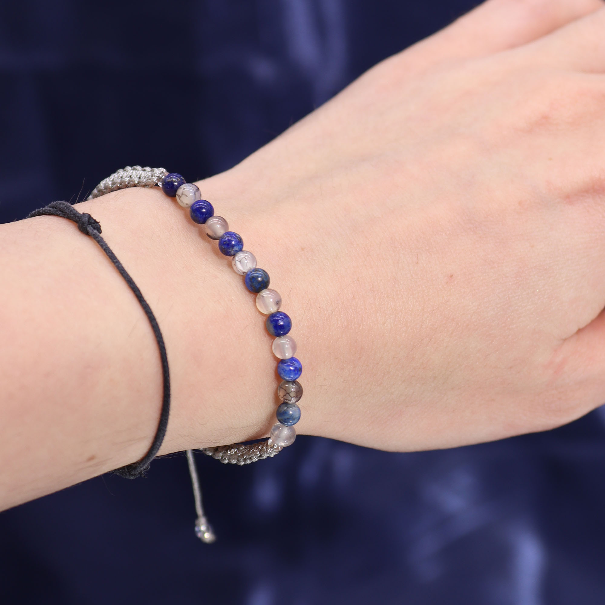 Zodiac Crystal Candle with Gemstone Bracelet - Taurus3