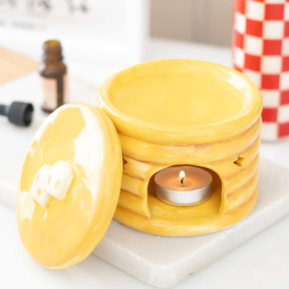 Pancake Stack Shaped Oil Burner and Wax Warmer4