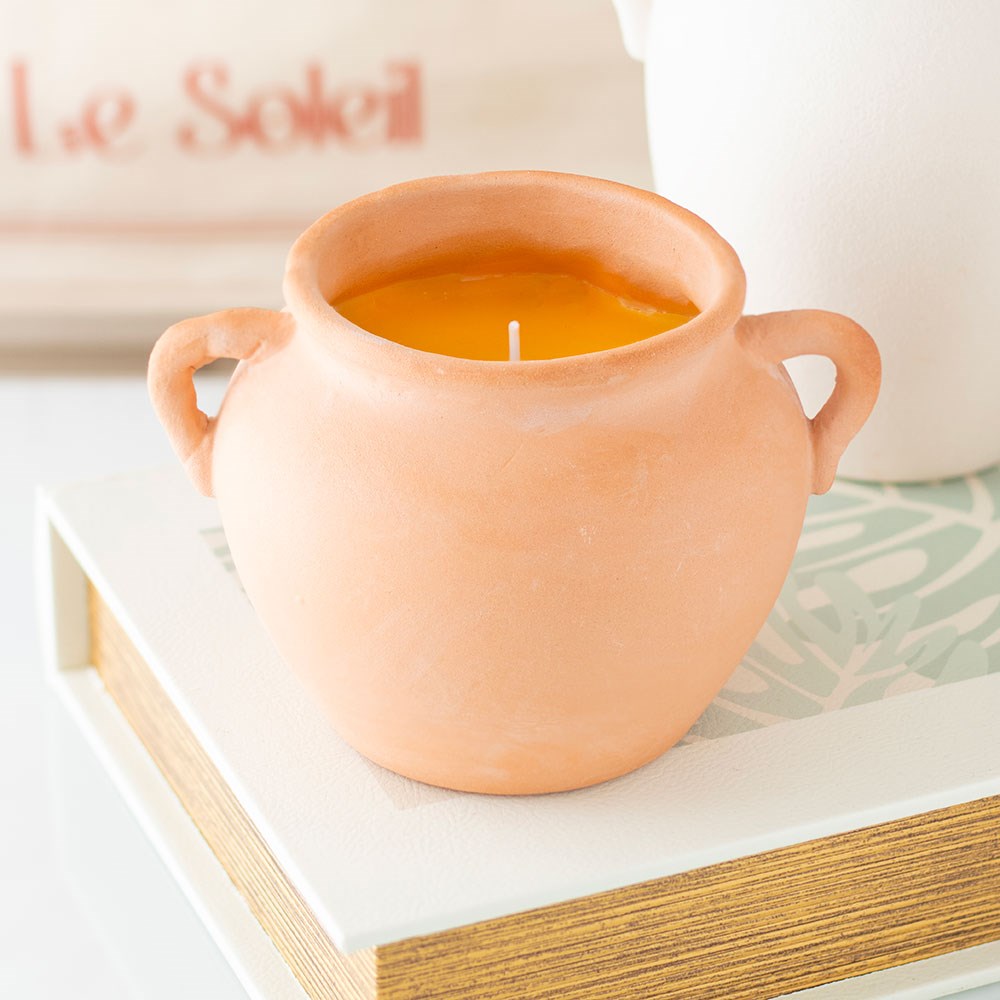Terracotta Urn Citronella Candle