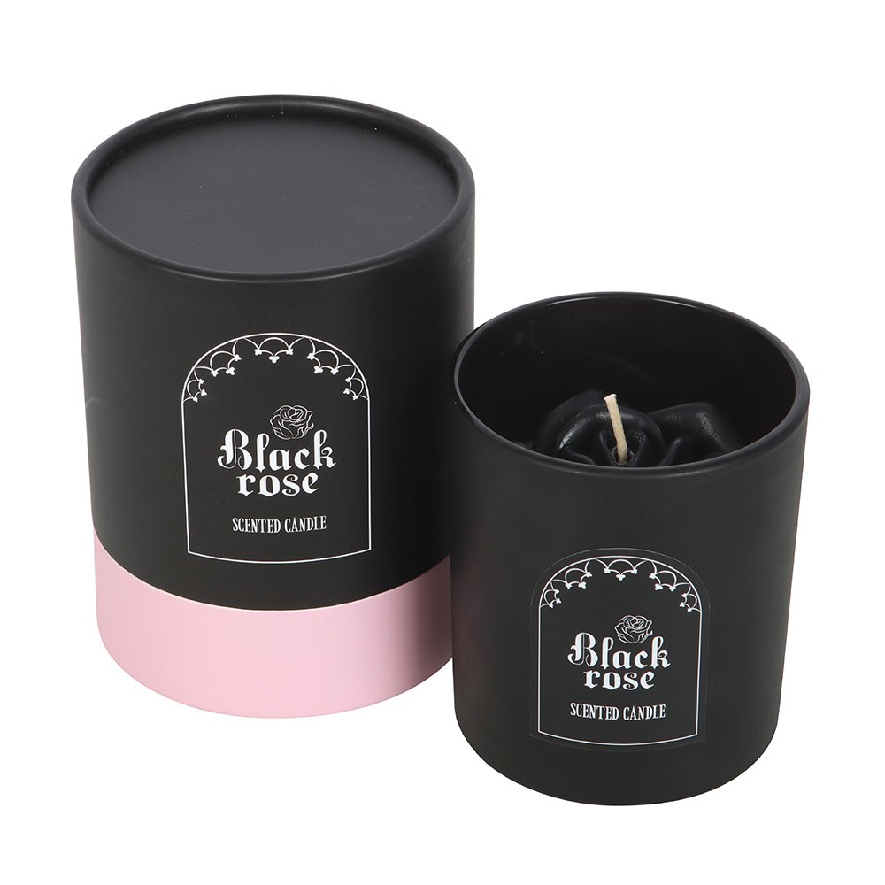 Black Rose Scented Candle1