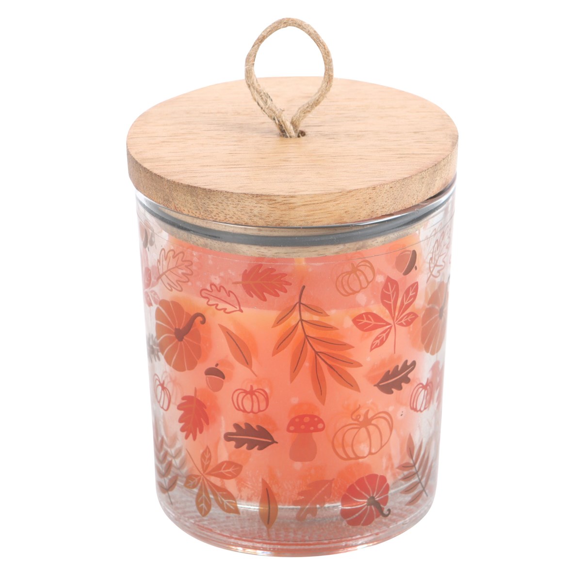 Autumn Leaves Cinnamon & Orange Scented Candle2