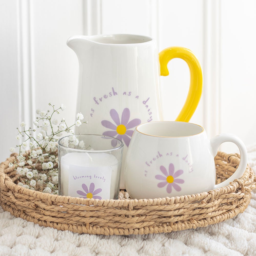 Blooming Lovely Daisy Wildflower Candle4