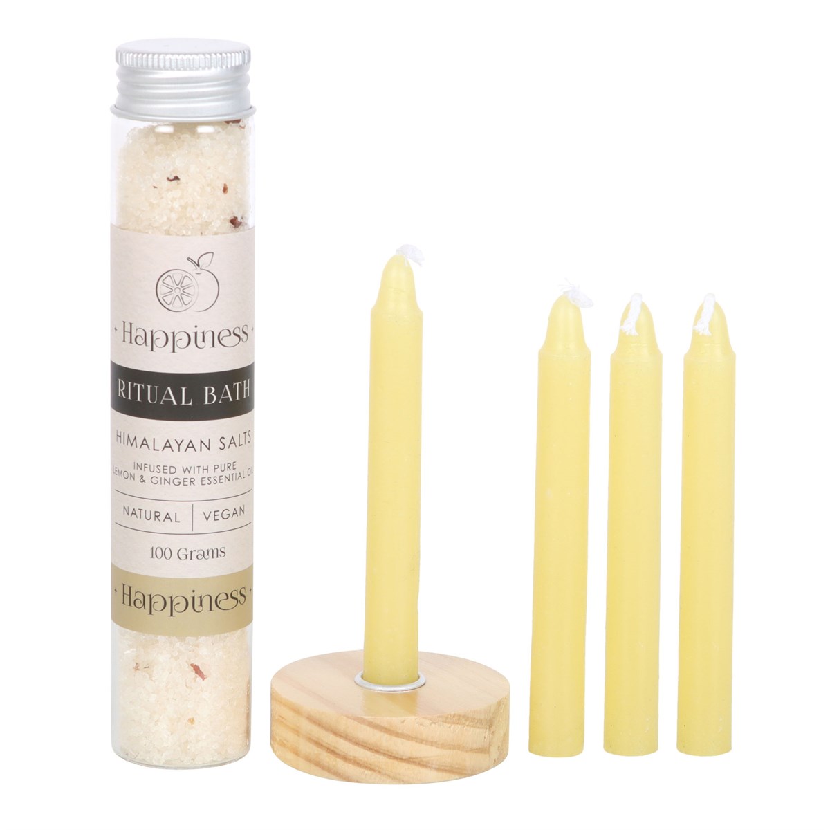 Happiness Ritual Bath Kit - Lemon & Ginger2