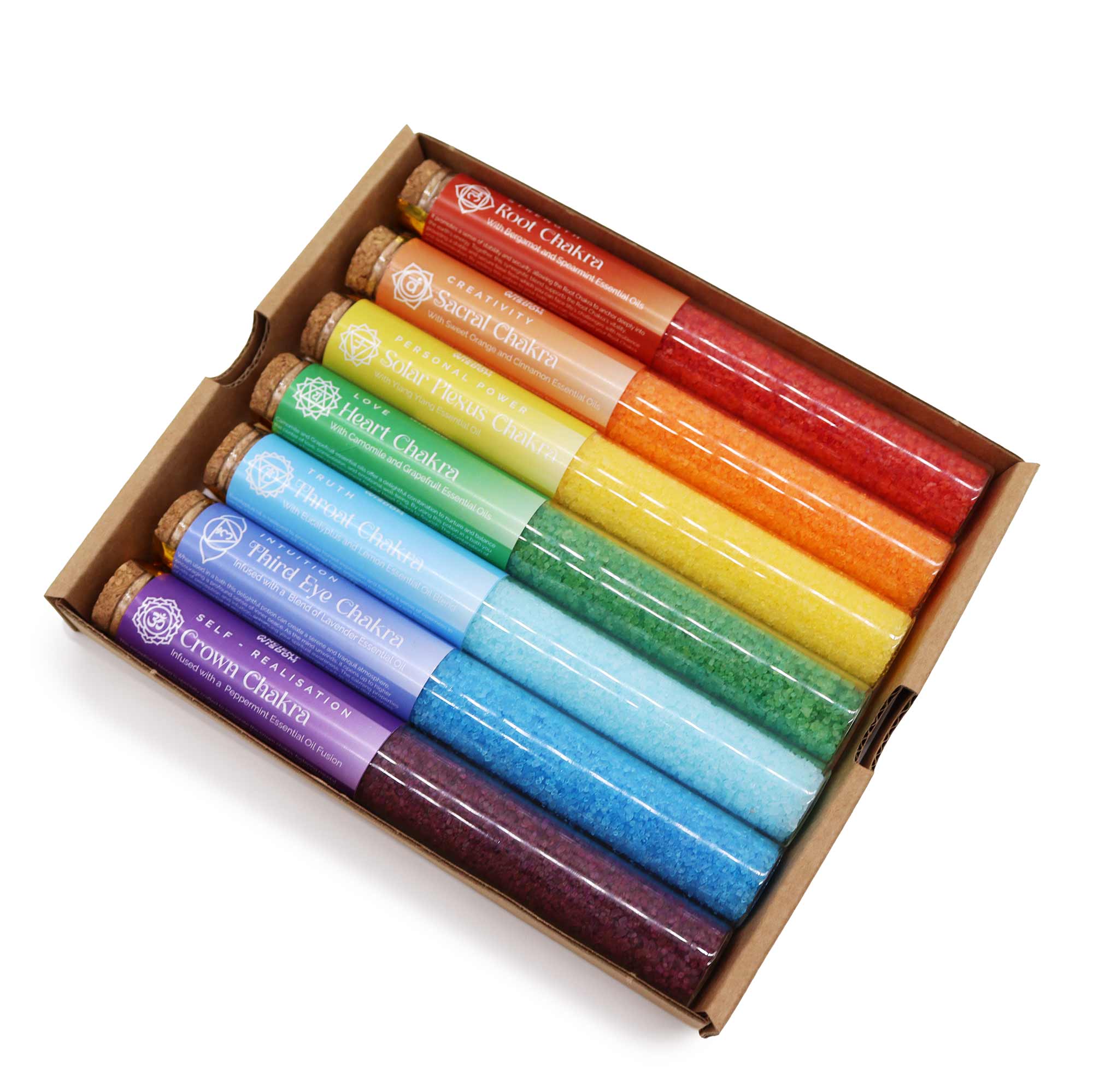 Chakra Bath Salt - Gift Pack of 72