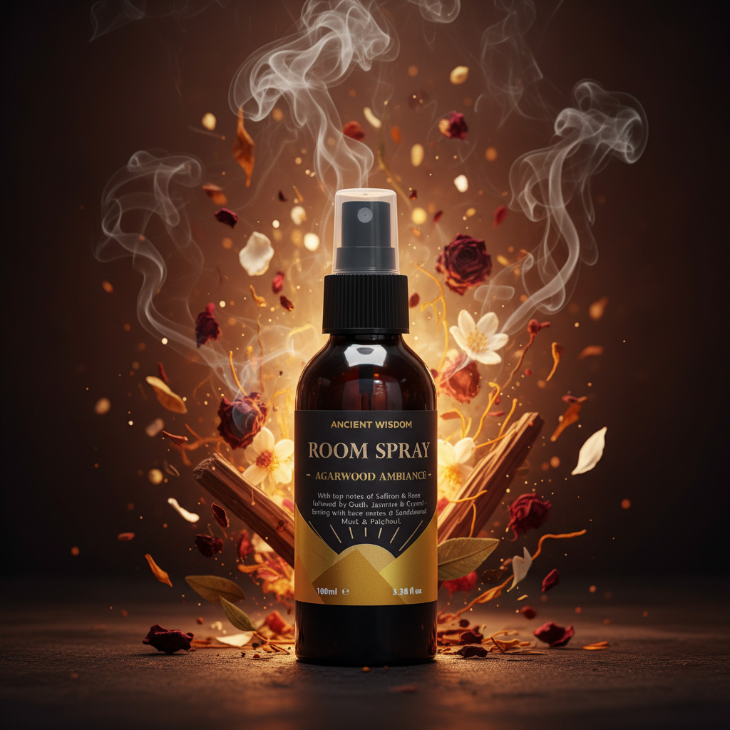 Oudh Room Spray - Agarwood Ambiance 100ml1