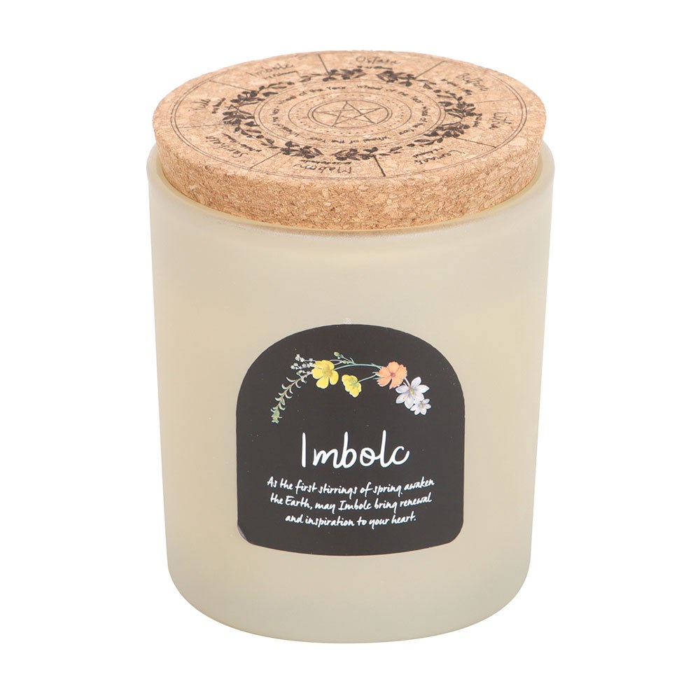Imbolc Spiced Vanilla Wheel of the Year Candle3