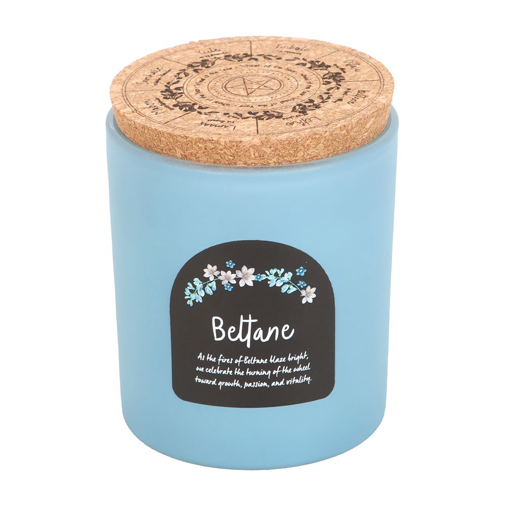 Beltane Orange Blossom Wheel of the Year Candle3