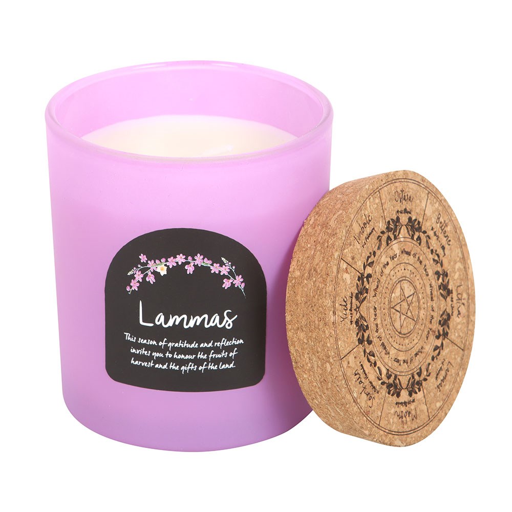Lammas Cinnamon and Orange Wheel of the Year Candle2
