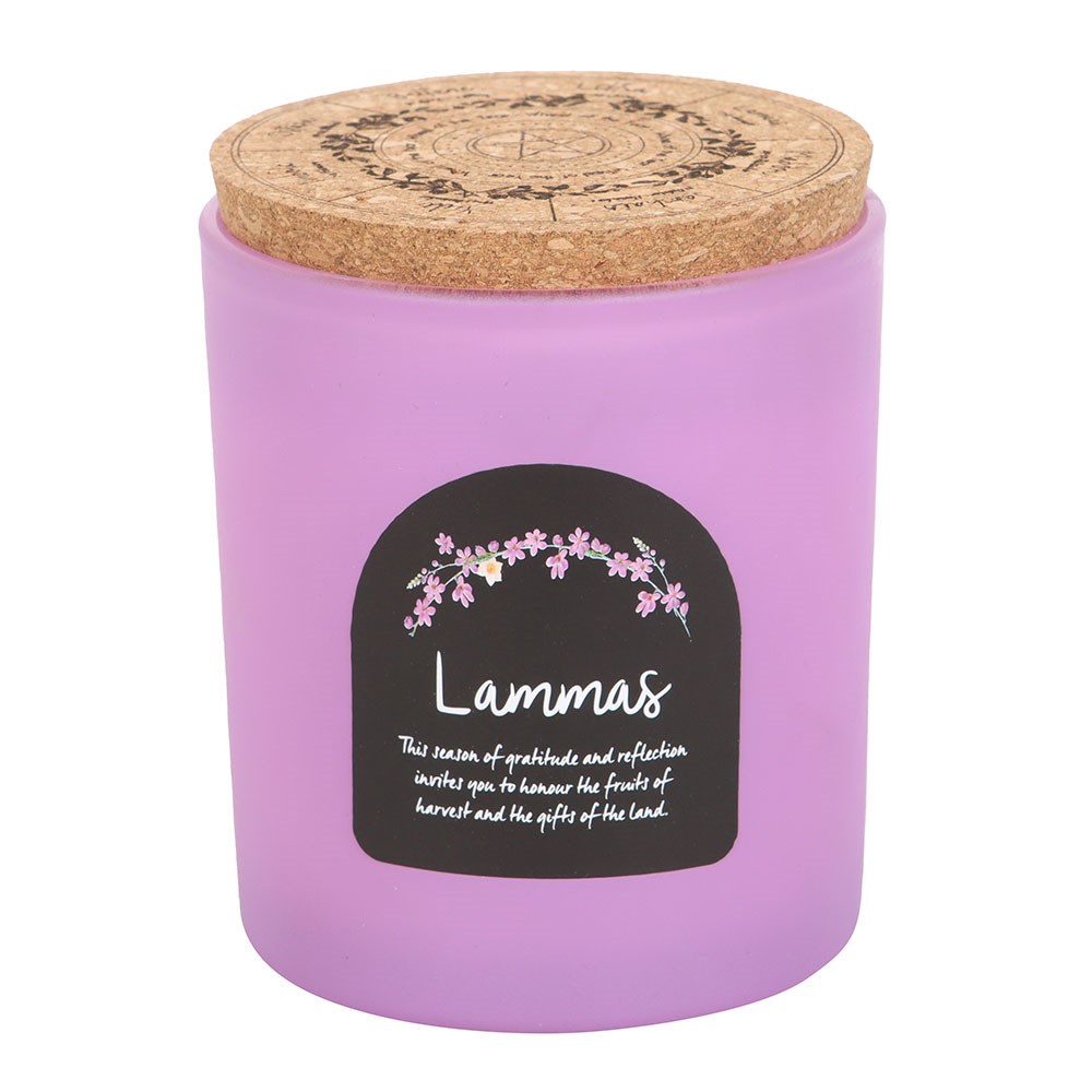 Lammas Cinnamon and Orange Wheel of the Year Candle3