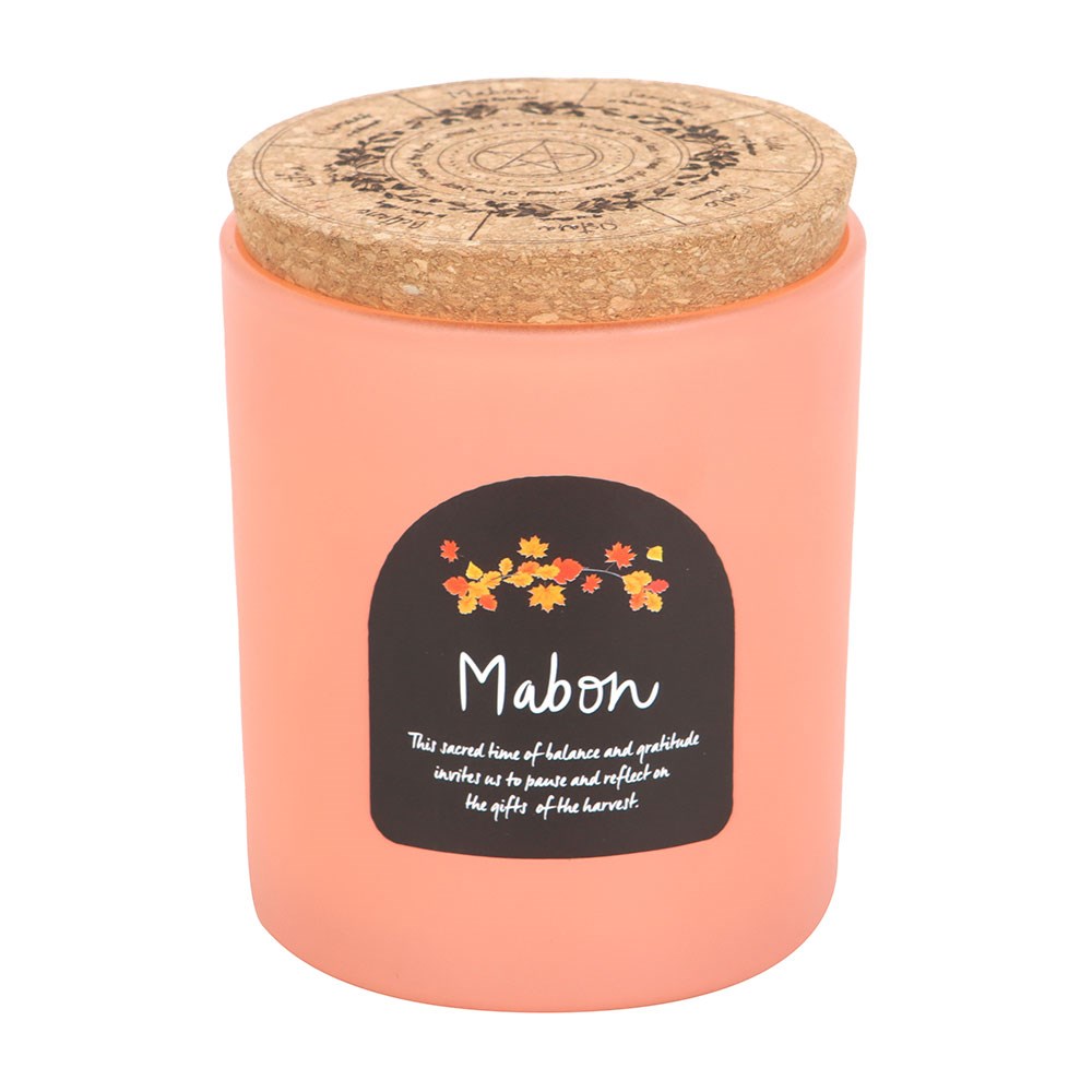 Mabon Apple Wheel of the Year Candle3