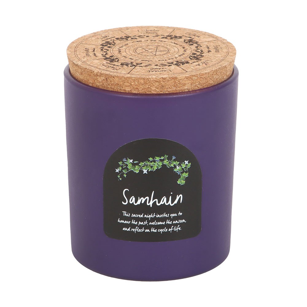 Samhain Spiced Pumpkin Wheel of the Year Candle3