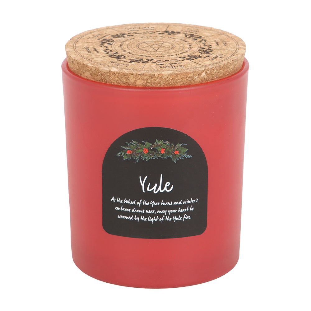 Yule Wintergreen Wheel of the Year Candle3
