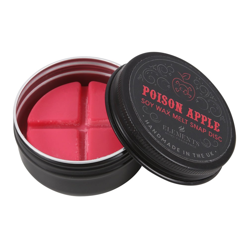 Poison Apple Soy Wax Snap Disc – Handmade Vegan Melt
