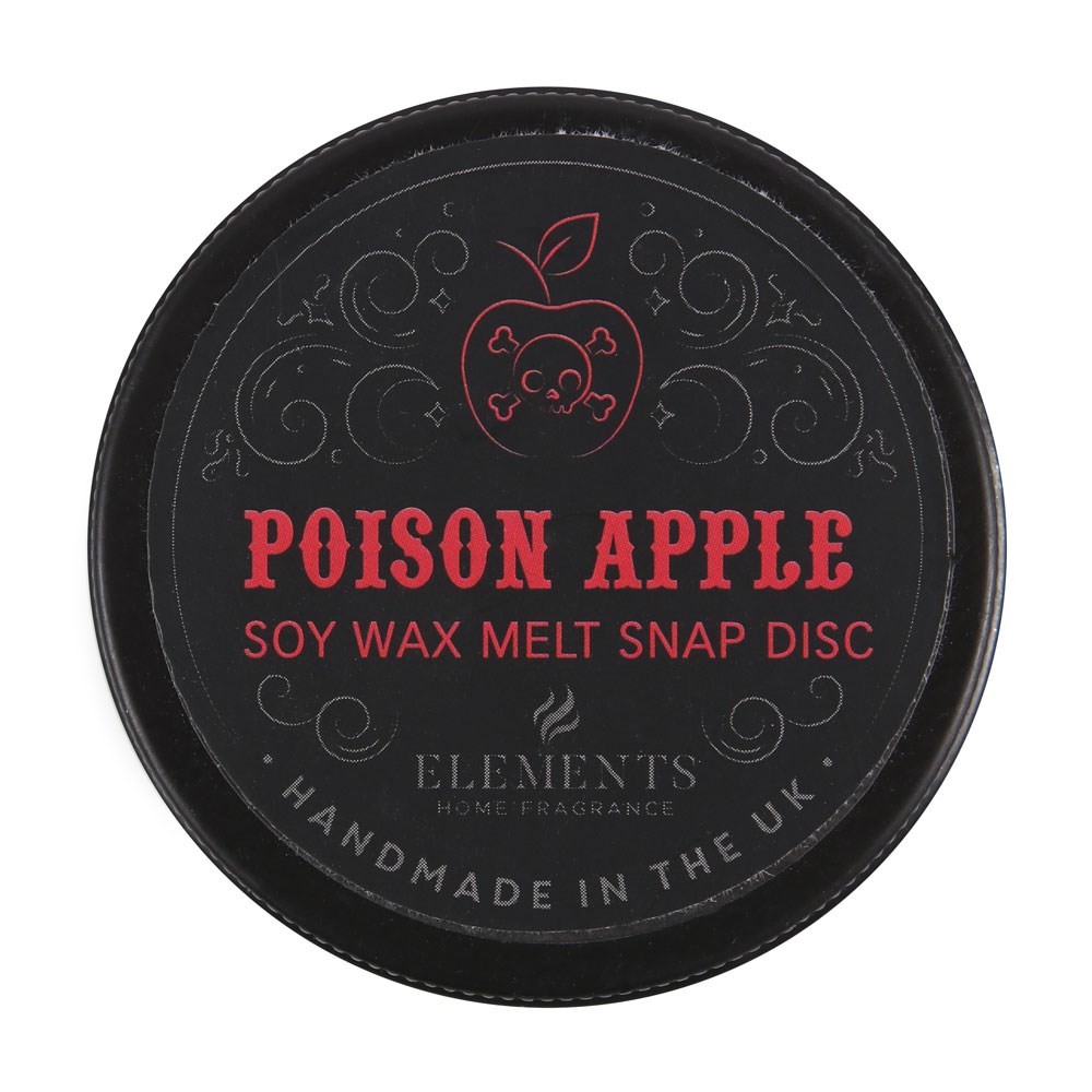 Poison Apple Soy Wax Snap Disc – Handmade Vegan Melt1