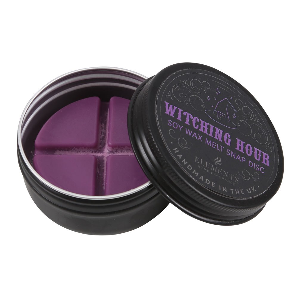 Witching Hour Soy Wax Snap Disc – Handmade Vegan Melt