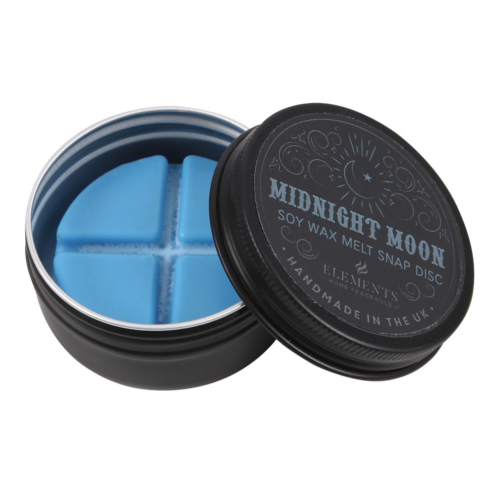 Midnight Moon Soy Wax Snap Disc – Handmade Vegan Melt
