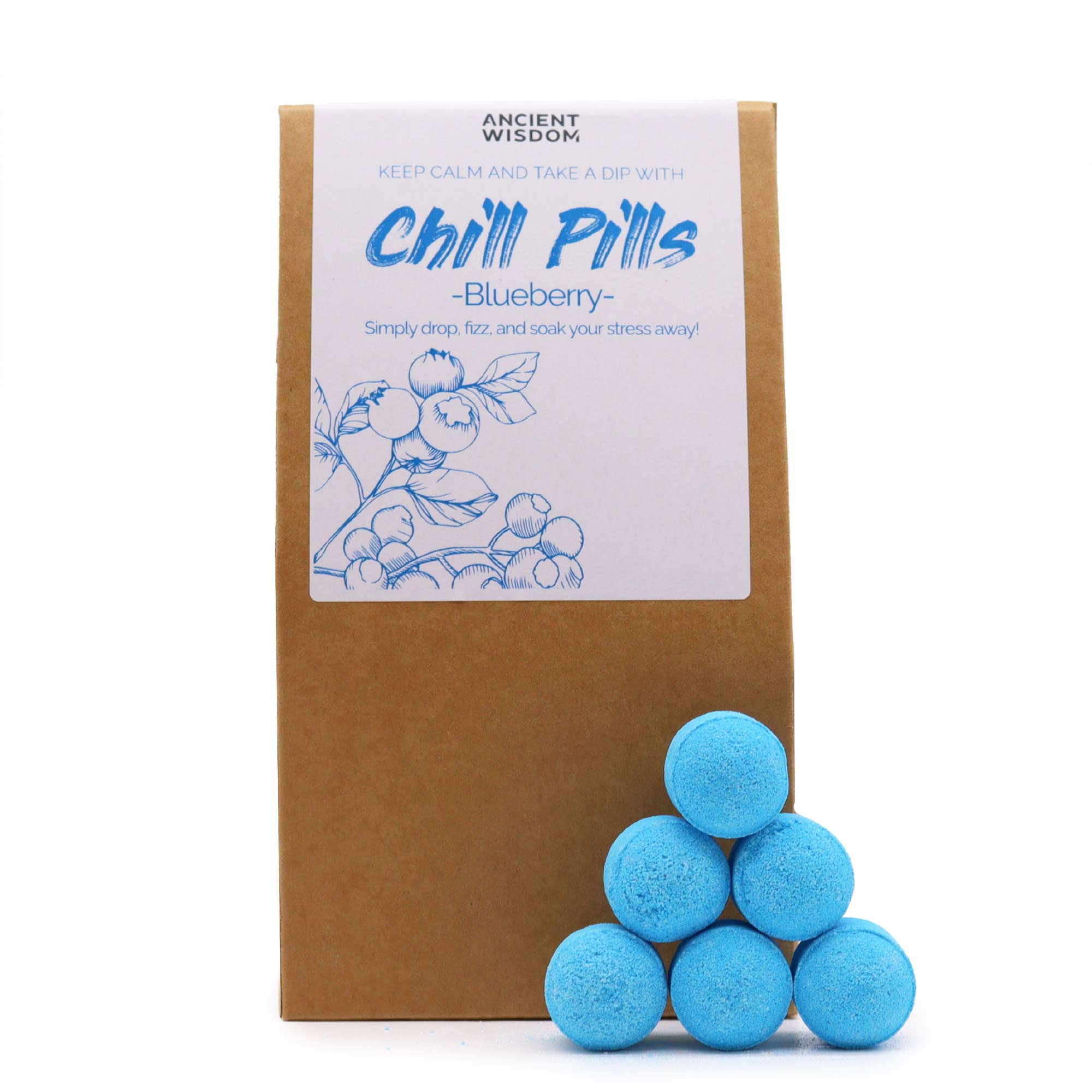 Blueberry Chill Pills Gift Pack (350g)