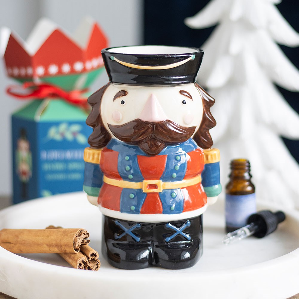 Nutcracker Shaped Oil Burner and Wax Warmer3