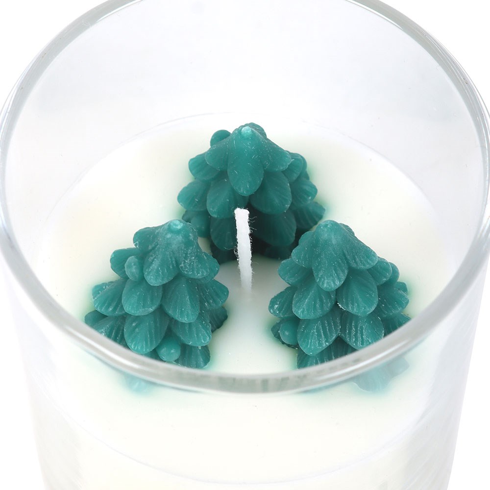 Winter Wonderland Candle with 3D Trees2