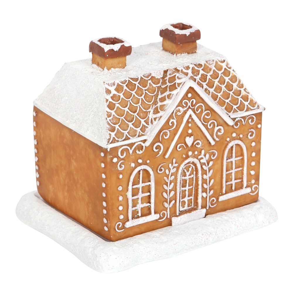 Gingerbread House Incense Cone Burner1