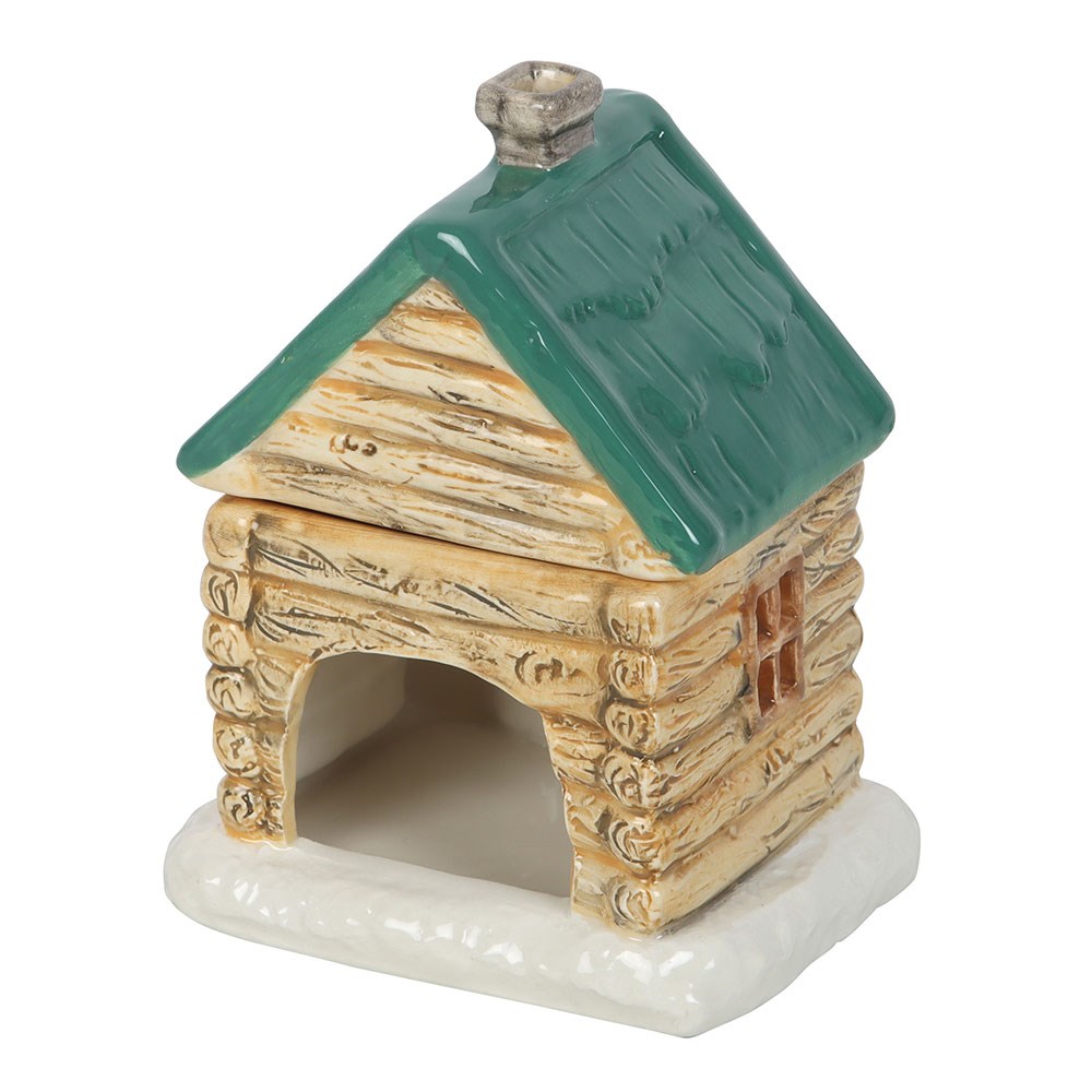 Cabin Ski Chalet Ceramic Oil Burner3