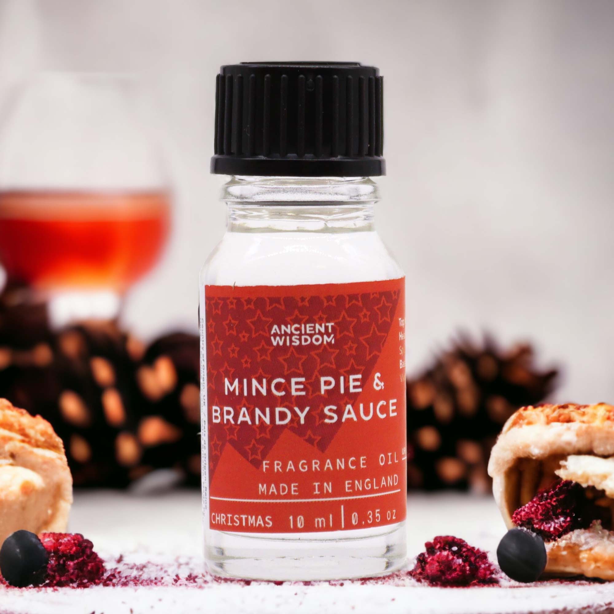 Mince Pie & Brandy Sauce Fragrance Oil (10ml)
