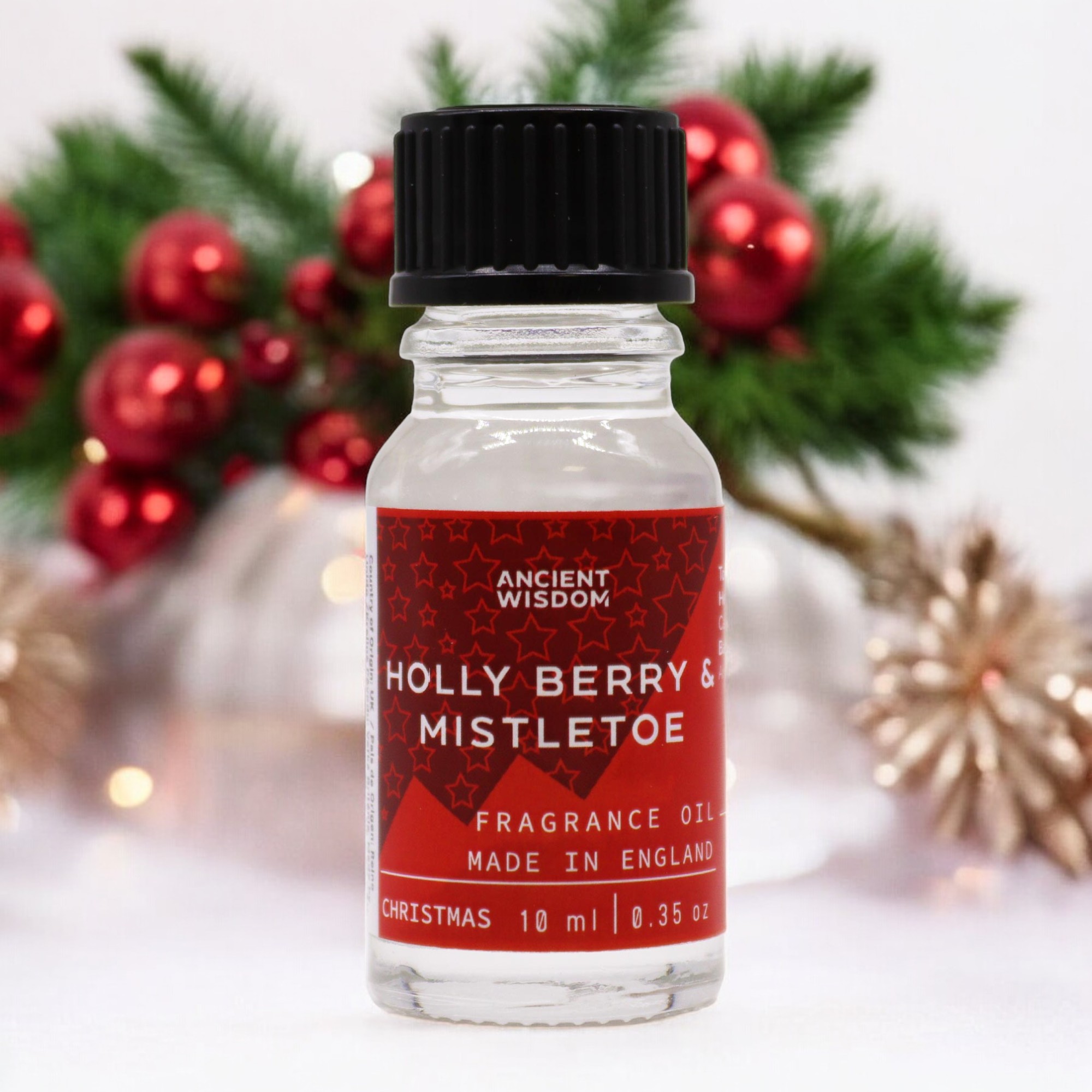 Holly Berry & Mistletoe Fragrance Oil (10ml)