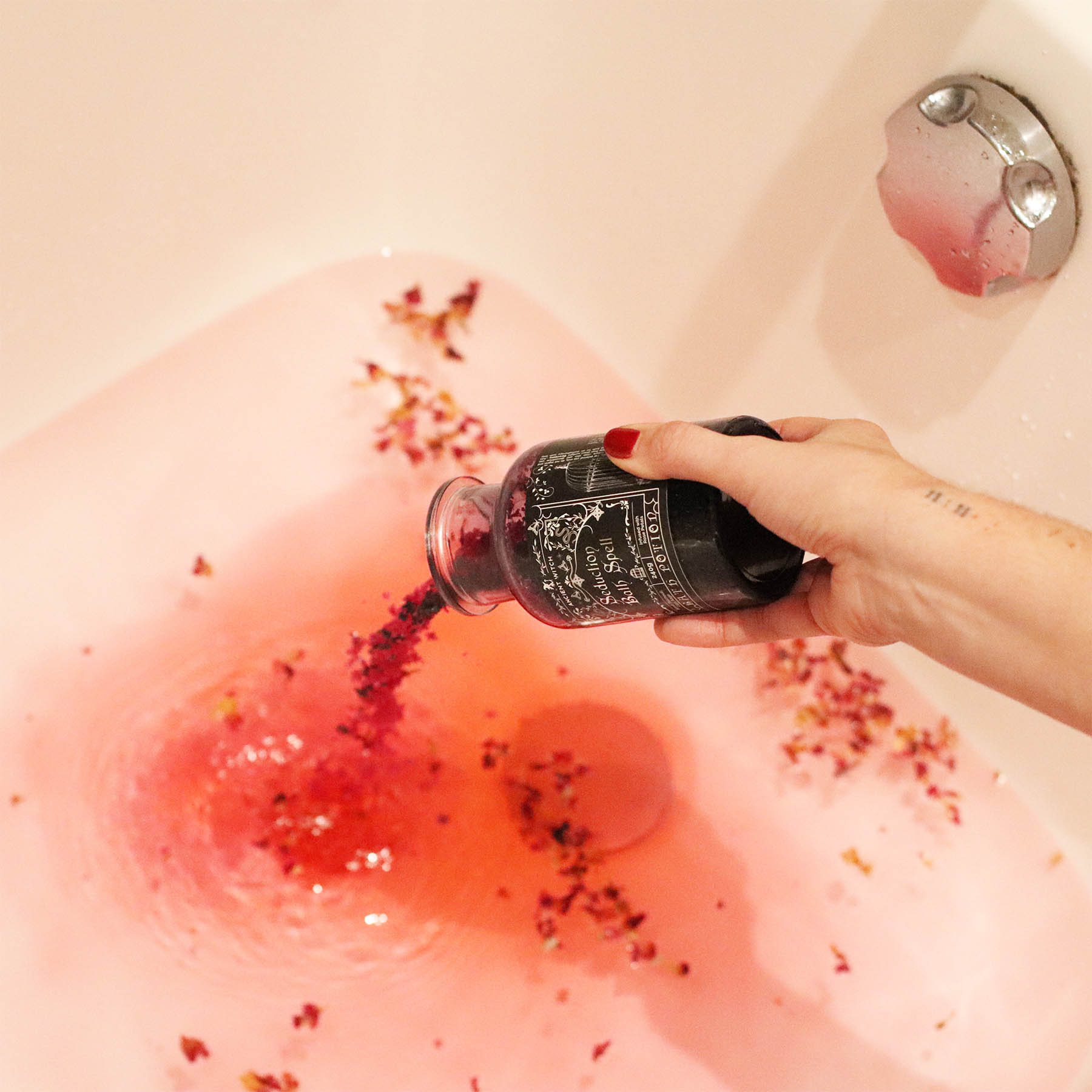 Ancient Witch Seduction Bath Spell Potion – With Real Amethyst5