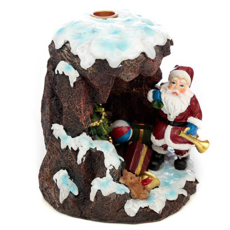 Christmas Santa's Grotto Backflow Incense Burner2