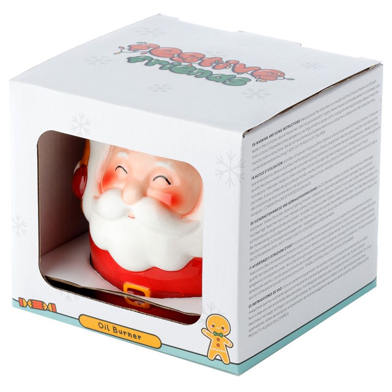 Santa Shaped Christmas Ceramic Oil Burner3
