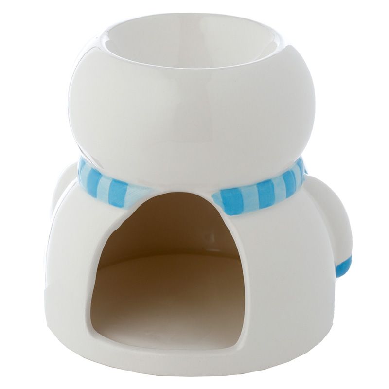 Snowman Shaped Christmas Ceramic Oil Burner2