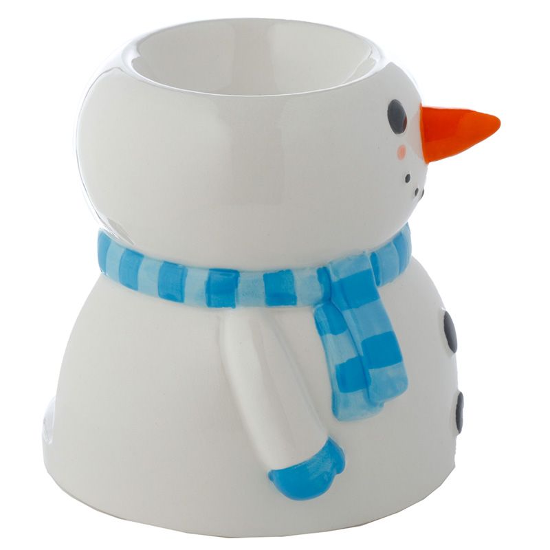 Snowman Shaped Christmas Ceramic Oil Burner3