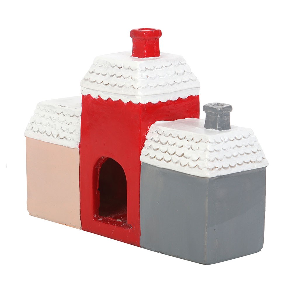 Christmas Village Incense Cone Holder3