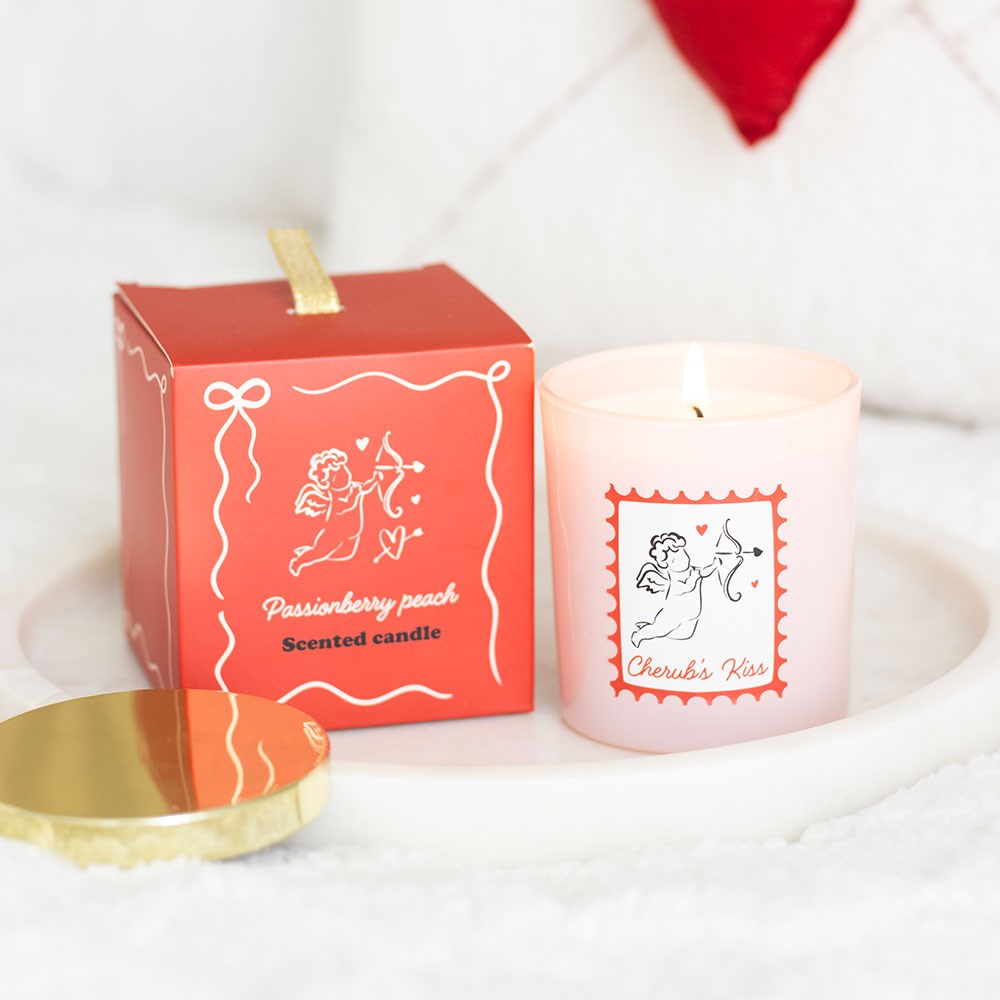 Cherub's Kiss Passionberry Peach Scented Candle