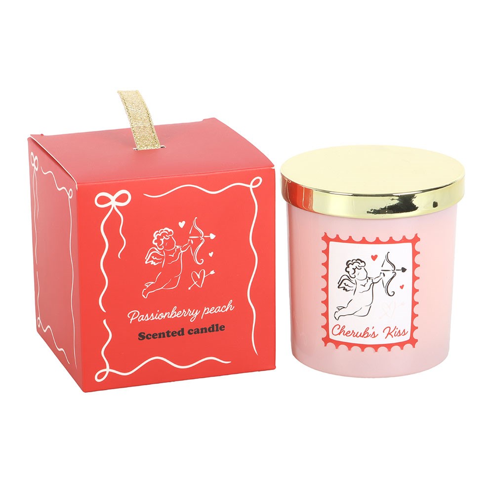 Cherub's Kiss Passionberry Peach Scented Candle1