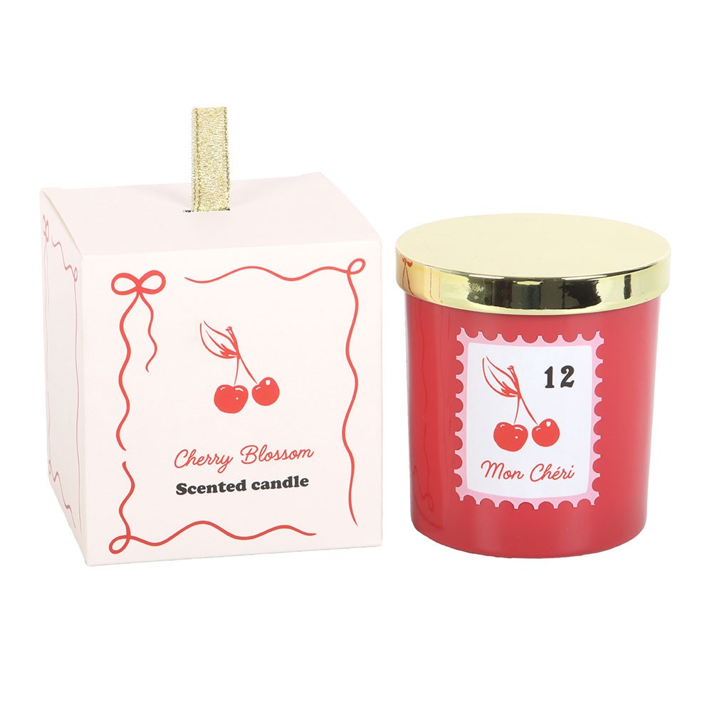 Mon Cheri Cherry Blossom Scented Candle