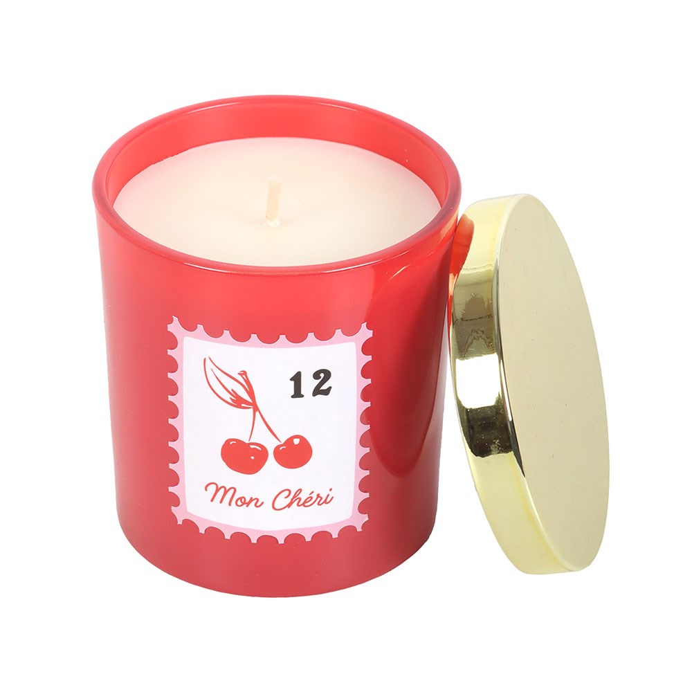 Mon Cheri Cherry Blossom Scented Candle1
