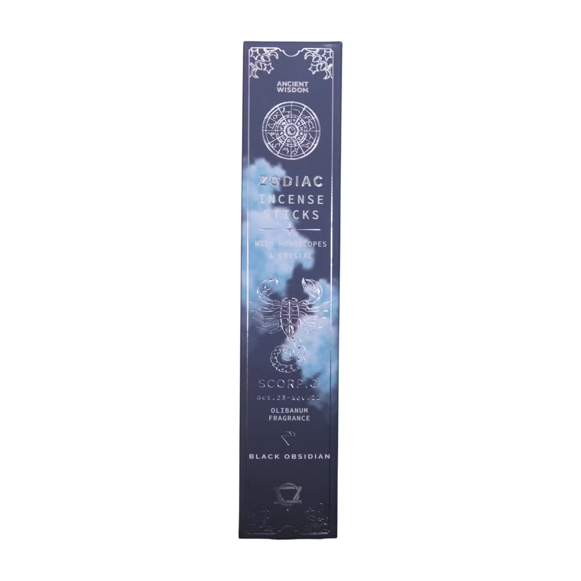 Olibanum Zodiac Gemstone Crystal Incense - Scorpio