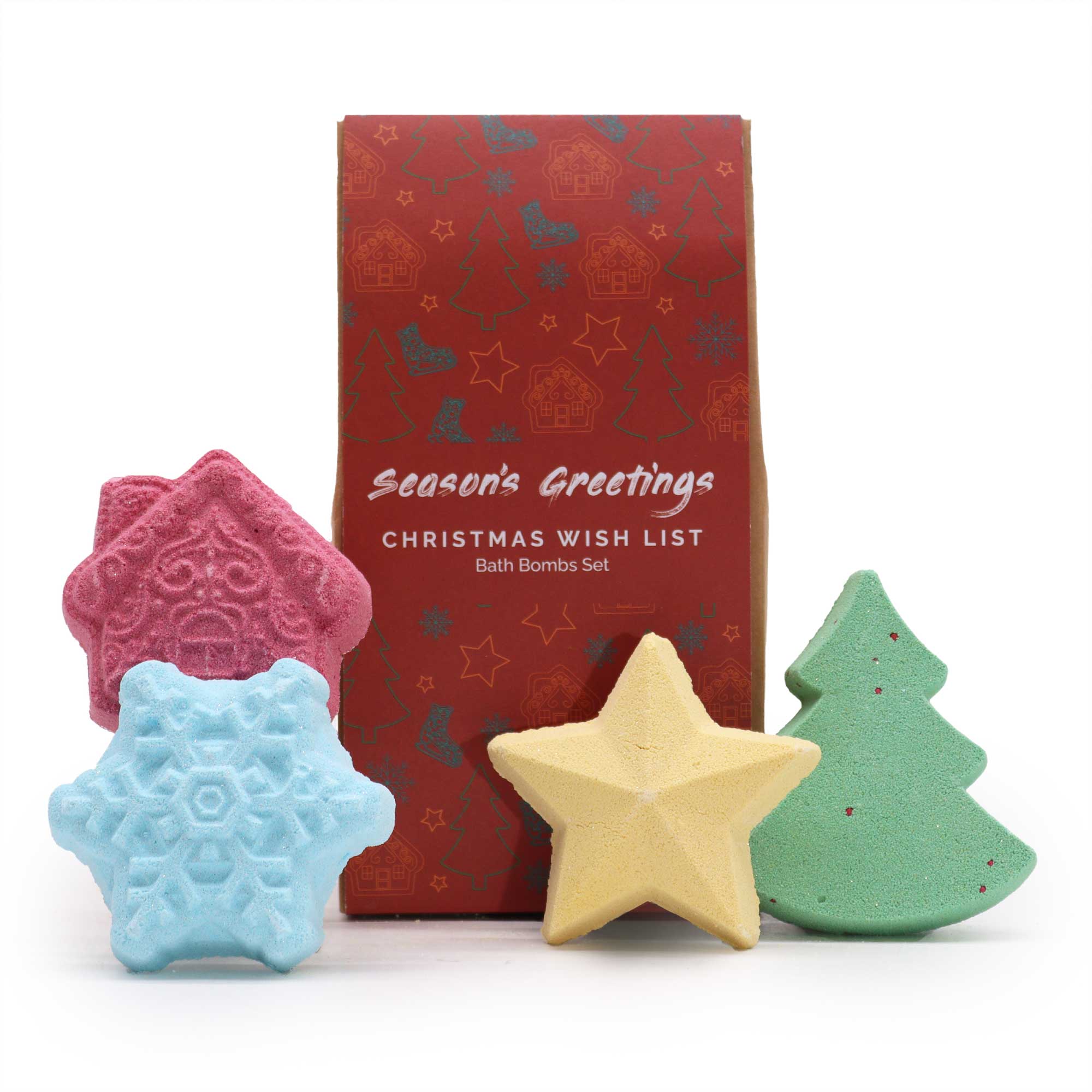 Christmas Wish List Bath Bomb Gift Pack