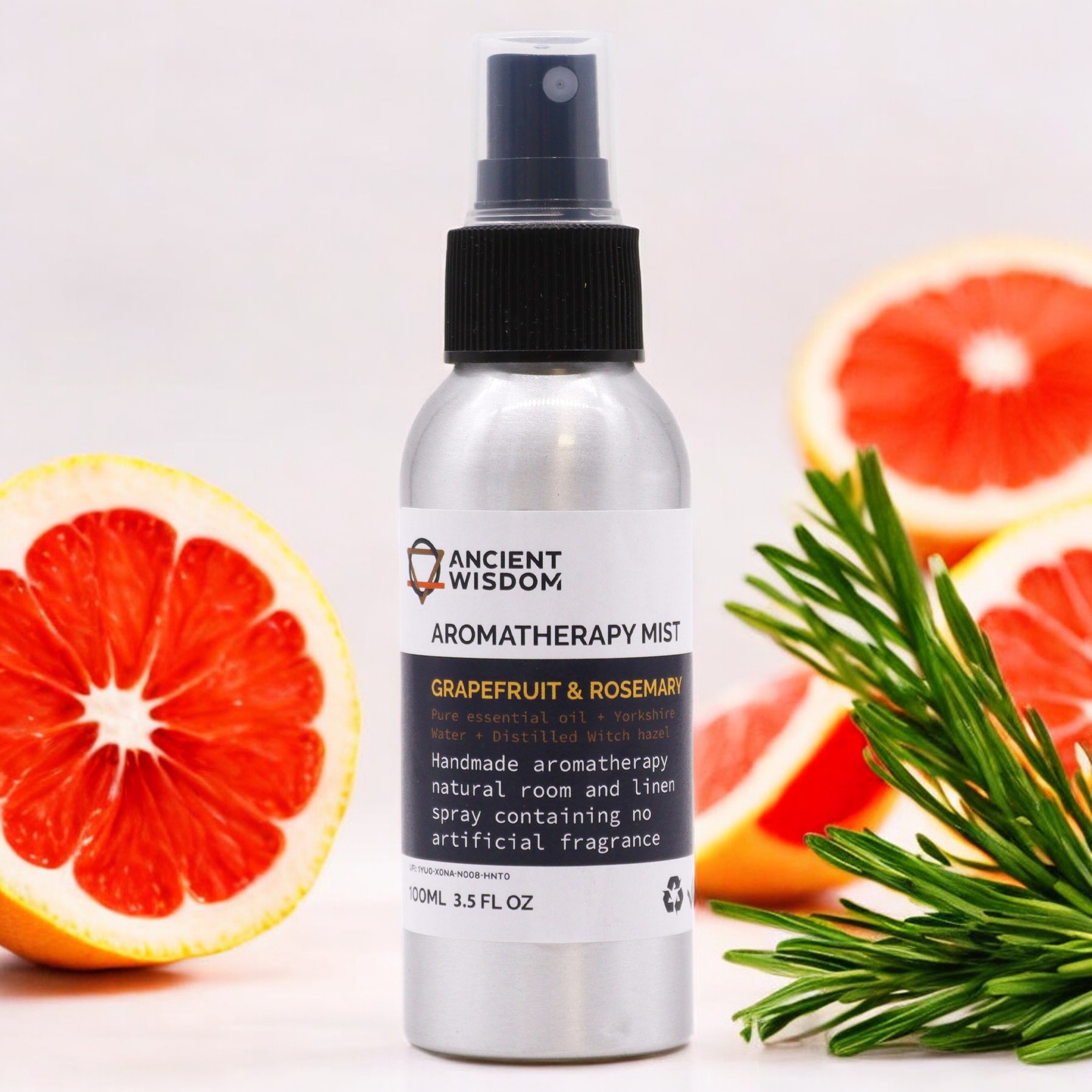 Grapefruit & Rosemary Essential Oil Mist (100ml)